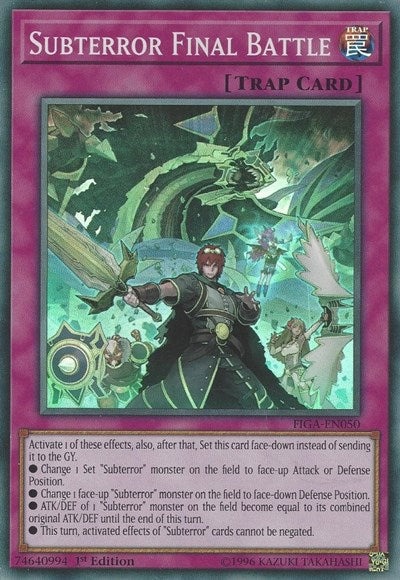 Subterror Final Battle (FIGA-EN050) [Fists of the Gadgets]