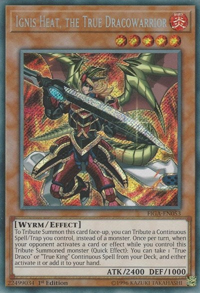 Ignis Heat, the True Dracowarrior (FIGA-EN053) [Fists of the Gadgets]