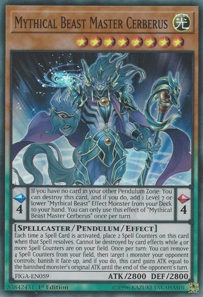 Mythical Beast Master Cerberus (FIGA-EN059) [Fists of the Gadgets]