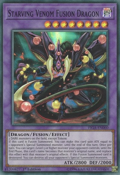Starving Venom Fusion Dragon (FIGA-EN060) [Fists of the Gadgets]