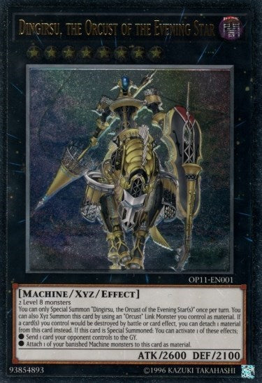 Dingirsu, the Orcust of the Evening Star (UTR) (OP11-EN001) [OTS Tournament Pack 11]