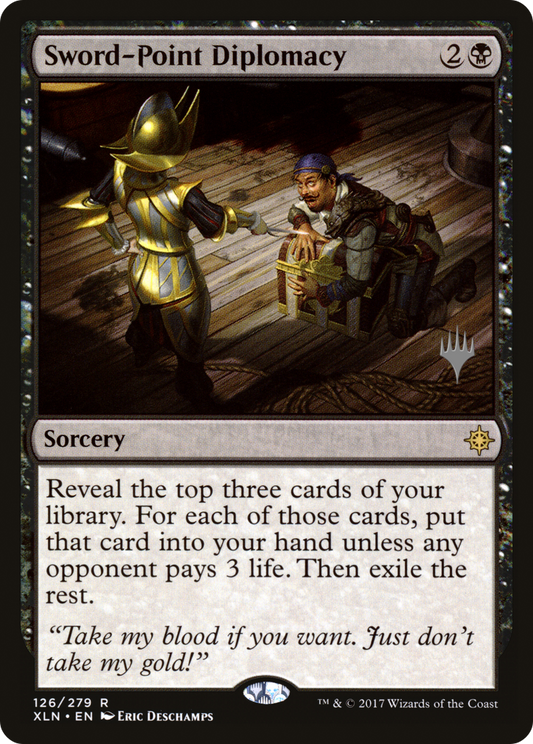 Sword-Point Diplomacy (PPM20-126) - Ixalan Promos