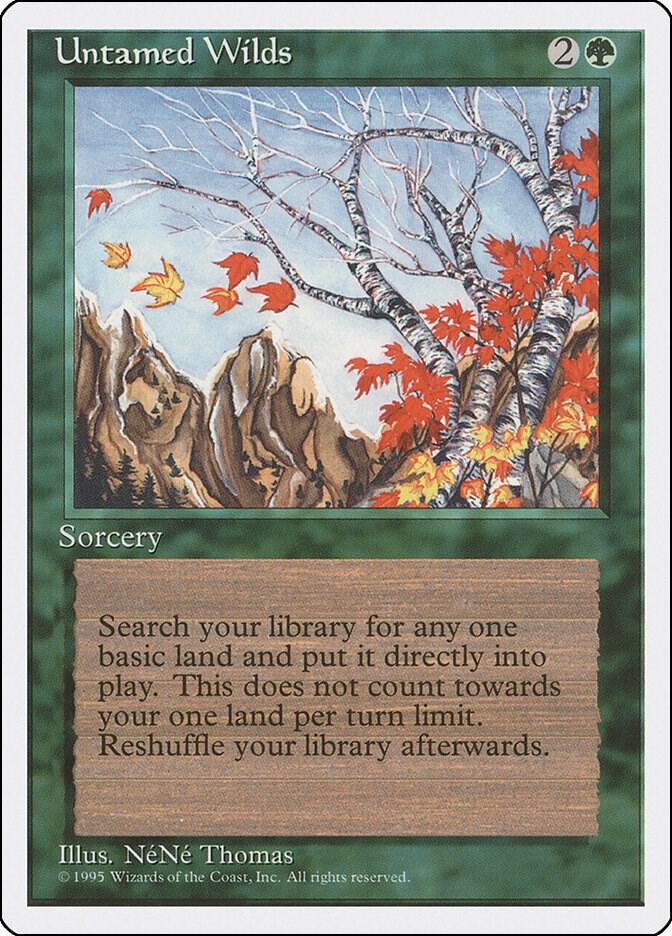 Untamed Wilds [Fourth Edition]