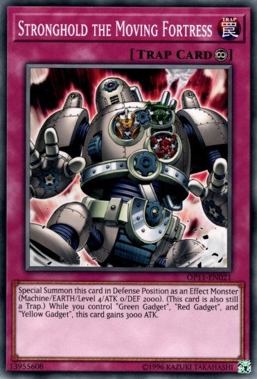 Stronghold the Moving Fortress (OP11-EN021) [OTS Tournament Pack 11]