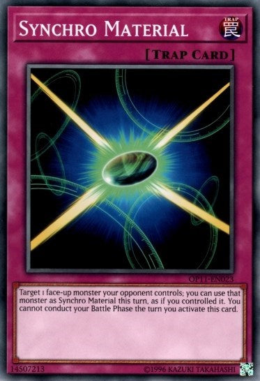 Synchro Material (OP11-EN023) [OTS Tournament Pack 11]
