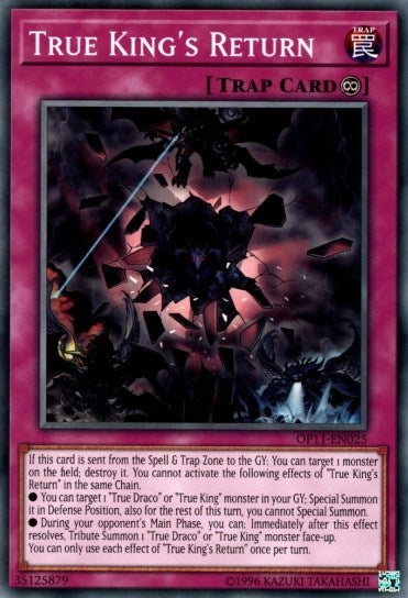 True King's Return (OP11-EN025) [OTS Tournament Pack 11]