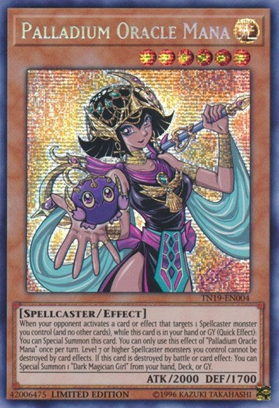 Palladium Oracle Mana (TN19-EN004) [2019 Gold Sarcophagus Tin]