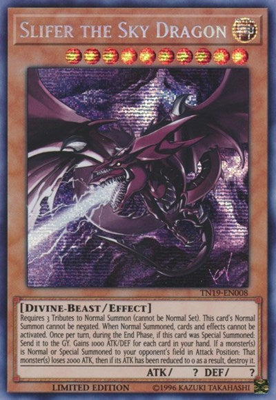 Slifer the Sky Dragon (TN19-EN008) [2019 Gold Sarcophagus Tin]