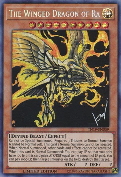 The Winged Dragon of Ra (TN19-EN009) [2019 Gold Sarcophagus Tin]