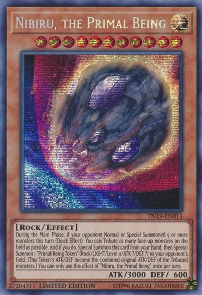Nibiru, the Primal Being (TN19-EN013) [2019 Gold Sarcophagus Tin]