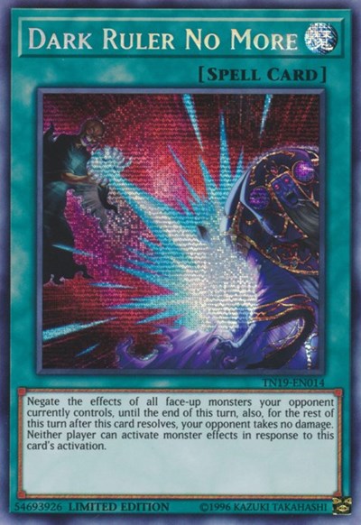 Dark Ruler No More (TN19-EN014) [2019 Gold Sarcophagus Tin]