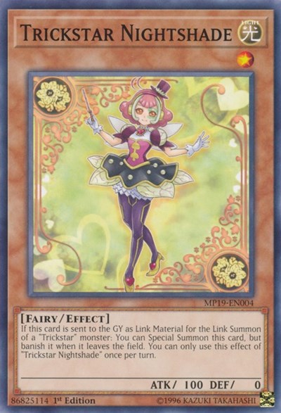 Trickstar Nightshade (MP19-EN004) [2019 Gold Sarcophagus Tin Mega Pack]