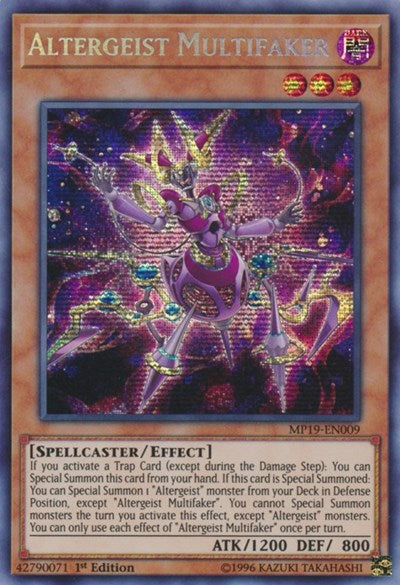 Altergeist Multifaker (MP19-EN009) [2019 Gold Sarcophagus Tin Mega Pack]