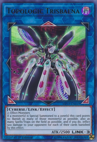 Topologic Trisbaena (MP19-EN019) [2019 Gold Sarcophagus Tin Mega Pack]