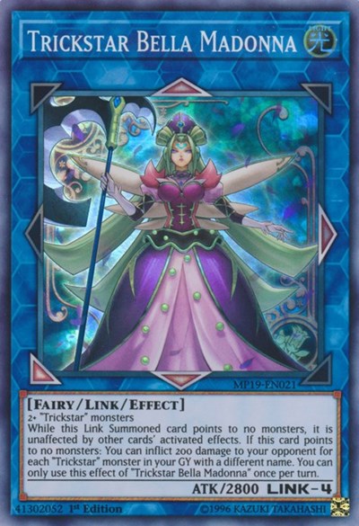 Trickstar Bella Madonna (MP19-EN021) [2019 Gold Sarcophagus Tin Mega Pack]