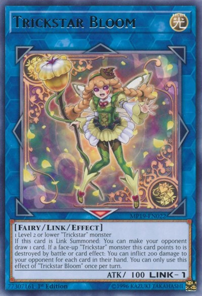 Trickstar Bloom (MP19-EN022) [2019 Gold Sarcophagus Tin Mega Pack]