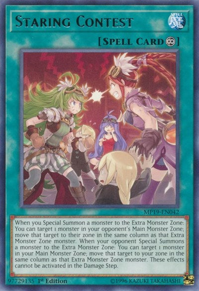 Staring Contest (MP19-EN042) [2019 Gold Sarcophagus Tin Mega Pack]