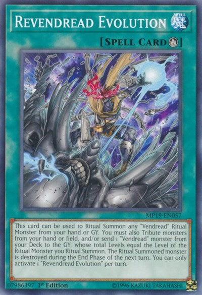Revendread Evolution (MP19-EN057) [2019 Gold Sarcophagus Tin Mega Pack]