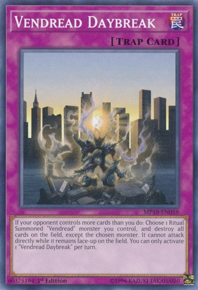 Vendread Daybreak (MP19-EN059) [2019 Gold Sarcophagus Tin Mega Pack]