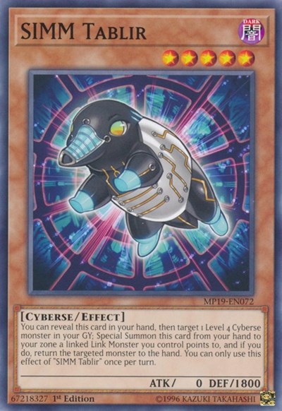 SIMM Tablir (MP19-EN072) [2019 Gold Sarcophagus Tin Mega Pack]