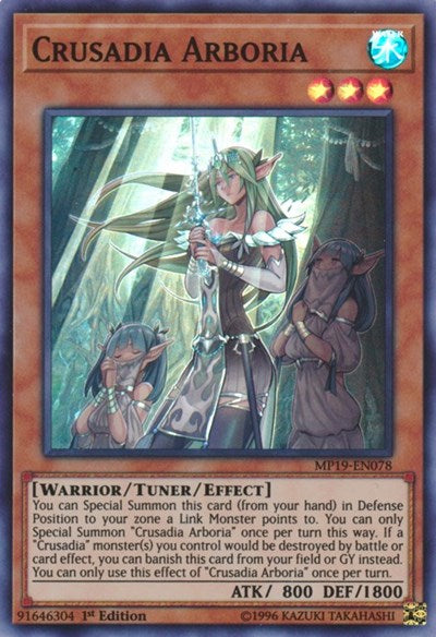 Crusadia Arboria (MP19-EN078) [2019 Gold Sarcophagus Tin Mega Pack]