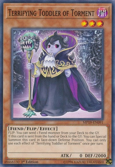 Terrifying Toddler of Torment (MP19-EN091) [2019 Gold Sarcophagus Tin Mega Pack]