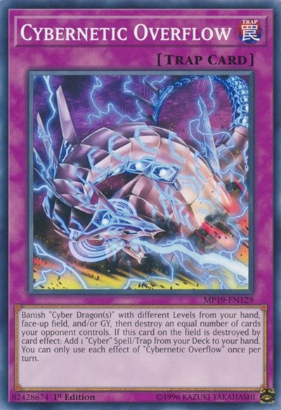 Cybernetic Overflow (MP19-EN129) [2019 Gold Sarcophagus Tin Mega Pack]