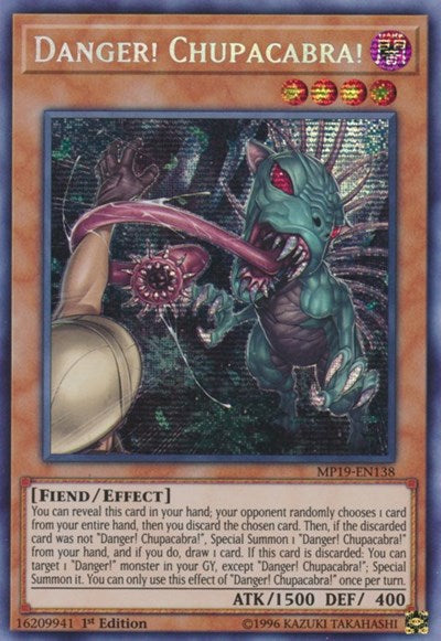 Danger! Chupacabra! (MP19-EN138) [2019 Gold Sarcophagus Tin Mega Pack]