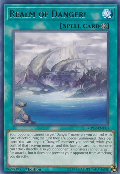 Realm of Danger! (MP19-EN140) [2019 Gold Sarcophagus Tin Mega Pack]