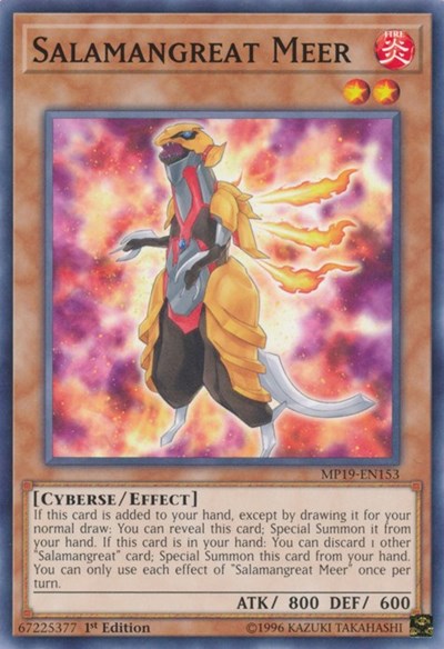 Salamangreat Meer (MP19-EN153) [2019 Gold Sarcophagus Tin Mega Pack]