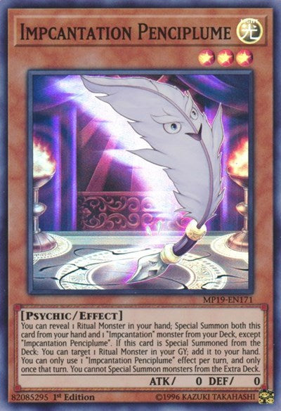 Impcantation Penciplume (MP19-EN171) [2019 Gold Sarcophagus Tin Mega Pack]