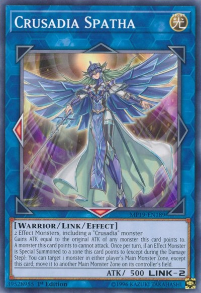 Crusadia Spatha (MP19-EN189) [2019 Gold Sarcophagus Tin Mega Pack]