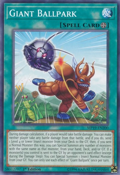 Giant Ballpark (MP19-EN200) [2019 Gold Sarcophagus Tin Mega Pack]