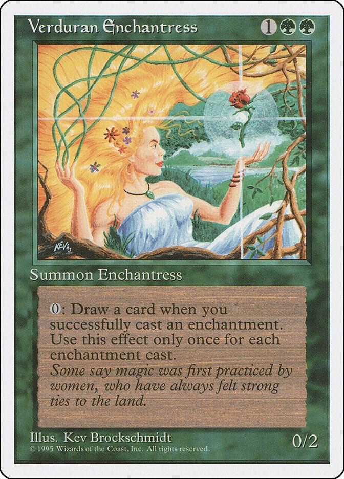 Verduran Enchantress [Fourth Edition]
