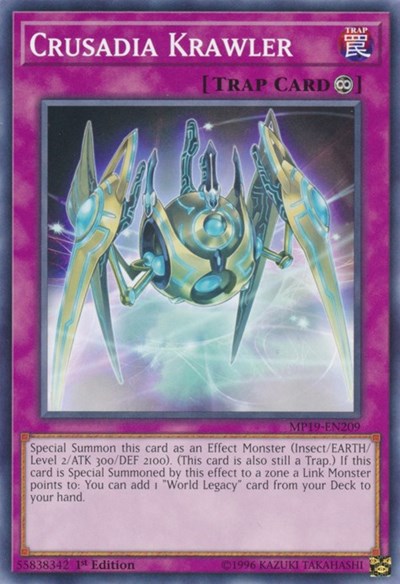 Crusadia Krawler (MP19-EN209) [2019 Gold Sarcophagus Tin Mega Pack]
