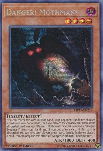 Danger! Mothman! (MP19-EN219) [2019 Gold Sarcophagus Tin Mega Pack]