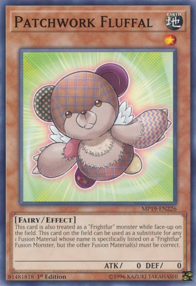 Patchwork Fluffal (MP19-EN226) [2019 Gold Sarcophagus Tin Mega Pack]