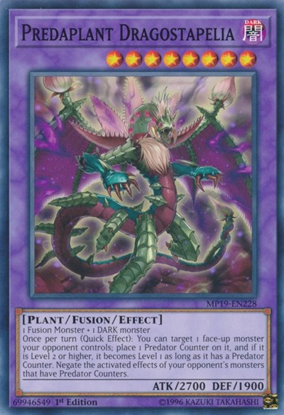 Predaplant Dragostapelia (MP19-EN228) [2019 Gold Sarcophagus Tin Mega Pack]