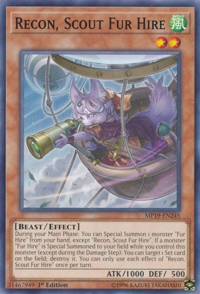 Recon, Scout Fur Hire (MP19-EN245) [2019 Gold Sarcophagus Tin Mega Pack]