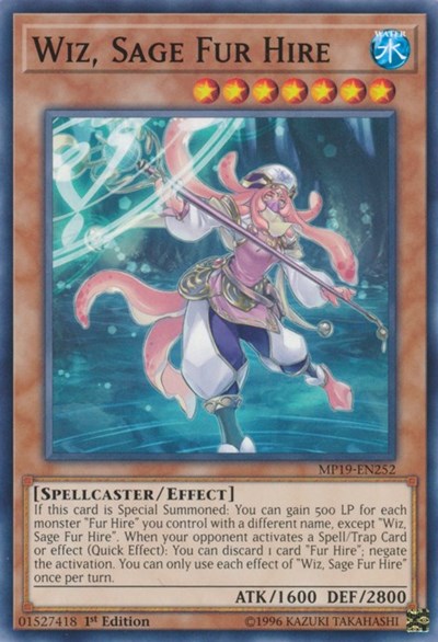 Wiz, Sage Fur Hire (MP19-EN252) [2019 Gold Sarcophagus Tin Mega Pack]
