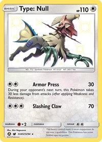 Type: Null (SV45/SV94) [Hidden Fates: Shiny Vault]