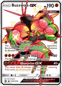 Buzzwole GX (SV68/SV94) [Hidden Fates: Shiny Vault]