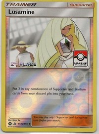 Lusamine - 153a/156 (League Challenge) [2nd Place] (153a/156) [League & Championship Cards]
