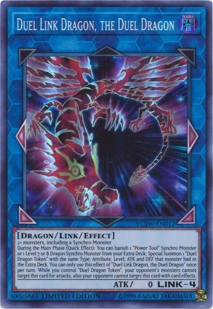 Duel Link Dragon, the Duel Dragon (SR) (YCSW-EN012) [Yu-Gi-Oh! Championship Series Prize Cards]