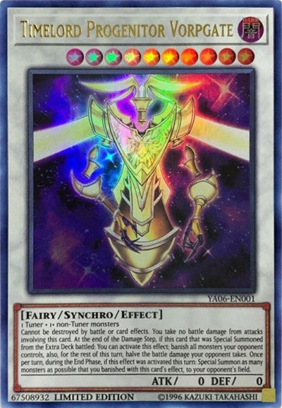 Timelord Progenitor Vorpgate (YA06-EN001) [Yu-Gi-Oh! ARC-V Promo Cards]