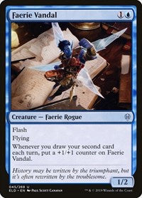 Faerie Vandal (45) [Throne of Eldraine]