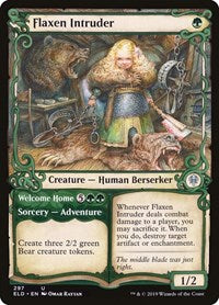 Flaxen Intruder (Showcase) (297) [Throne of Eldraine]