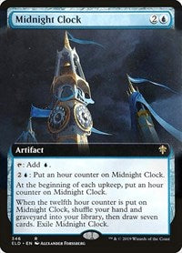 Midnight Clock (Extended Art) (346) [Throne of Eldraine]