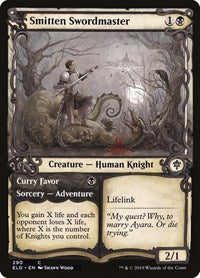 Smitten Swordmaster (Showcase) (290) [Throne of Eldraine]