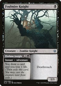Foulmire Knight (90) [Throne of Eldraine]